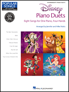 Hal Leonard  Watts, Mike/Jennifer  Hal Leonard Student Piano Library Disney Piano Duets - Popular Songs Series - Intermediate Level - 1