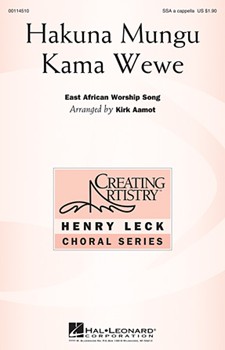 Hakuna Mungu Kama Wewe by - Aamot Kirk - for SSA