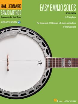 Easy Banjo Solos for 5-String Banjo 2nd Edition w/online audio