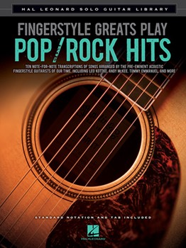Fingerstyle Greats Play Pop/Rock Hits by Various for