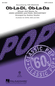 Ob-la-di Ob-la-da by McCartney Paul - Snyder Audrey - The Beatles for SATB