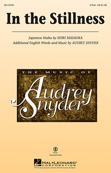 In the Stillness by Snyder Audrey for 2-Part