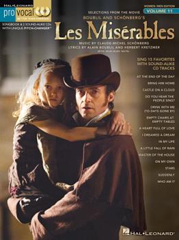 Hal Leonard Claude-Michel Schönb   Les Miserables - Hal Leonard Pro Vocal Volume 11 - Women/Men Edition - Book / CD