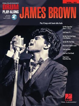 James Brown w/online audio [drumset] Drum Play-Along