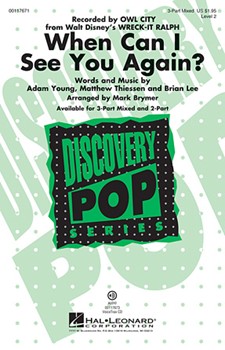 When Can I See You Again by Thiessen Matthew - Brymer Mark - Owl City for VoiceTrax