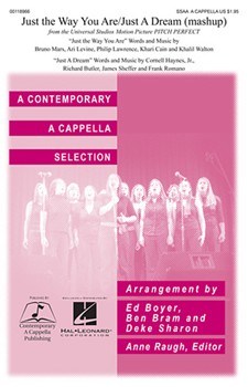 Just the Way You Are/Just a Dream by - Sharon Deke - for SSAA a cappella
