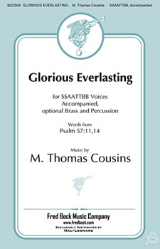 Glorious Everlasting by Cousins M Thomas for SSAATTBB