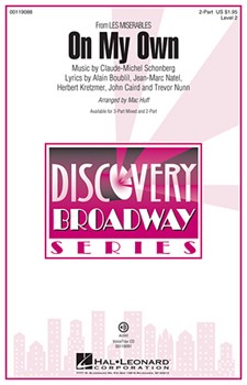 On My Own by Schonberg Claude-Michel - Huff Mac - Les Miserables (Movi for 2-Part