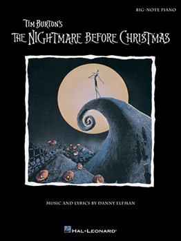 Tim Burton's The Nightmare Before Christmas - Big-Note Piano Big-Note