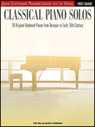 Classical Piano Solos First Grade [piano] John Thompson