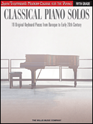 Classical Piano Solos Fifth Grade [piano] John Thompson