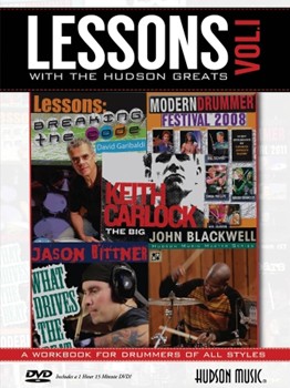 Lessons with the Hudson Greats - Volume 1 PERCUSSION