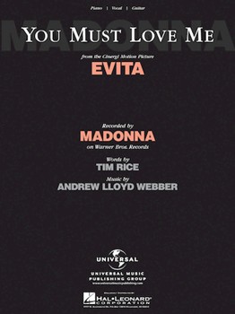 You Must Love Me by Madonna - Evita - Madonna for PVG