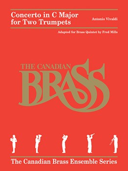 Concerto in C Major for 2 Trumpets [Brass 5-tet] Vivaldi BRASS 5tet