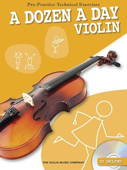 Dozen a Day Violin w/CD