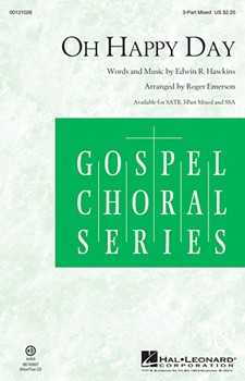 Oh Happy Day by Hawkins Edwin - Emerson Roger - for 3-Part Mixed