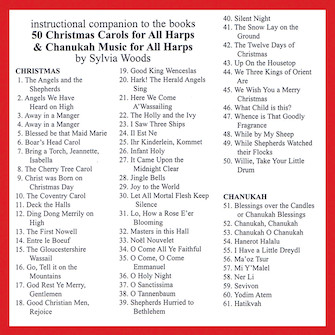50 Christmas Carols for All Harps by - Sylvia Woods - for