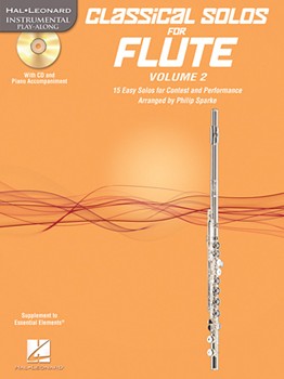 Classical Solos for Flute Vol 2 w/cd