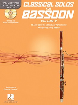 Classical Solos for Bassoon Vol 2 w/cd