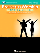 Hal Leonard Various Larry Moore  Praise and Worship Solos for Teens - High Voice - Book / Online Audio