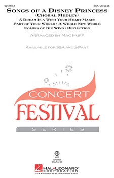 Songs of a Disney Princess by Various - Huff Mac - for SSA