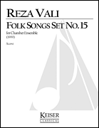 Folk Songs: Set No. 15 for 5 Players, Full Score