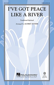 I've Got Peace Like a River by - Snyder Audrey - for SATB