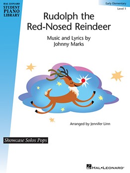 Rudolph the Red-Nosed Reindeer - Hal Leonard Student Piano Library Showcase Solos Pops Level 1 (Early Elementary) piano solo