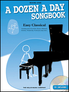 Willis Various                Dozen a Day Songbook Easy Classical Book One - Piano Book / CD