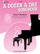 Willis Various   Dozen a Day Songbook Easy Classical Mini - Piano Book / CD