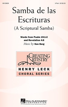 Samba De Las Escrituras by Berg Ken for 3-Part Treble