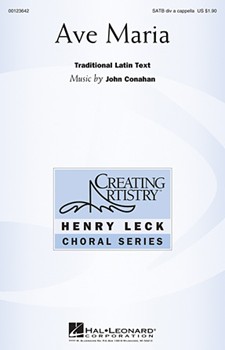 Ave Maria by Conahan John for SATB