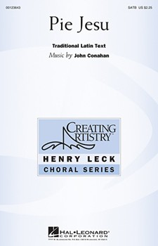 Pie Jesu by Conahan John for SATB