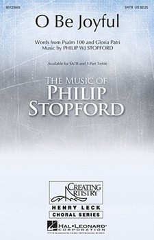 O Be Joyful by Stopford Philip W J for SATB