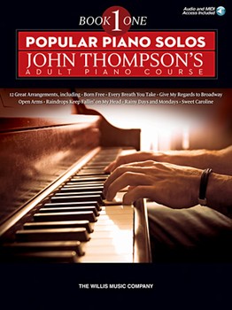Popular Piano Solos Adult Book 1 w/online audio