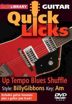 Up Tempo Blues Shuffle - Quick Licks by Billy Gibbons for