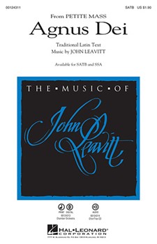 Agnus Dei by Leavitt John for Accompaniment CD