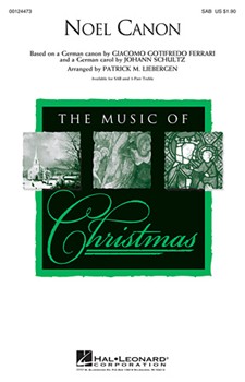 Noel Canon by - Liebergen Patrick M - for 3-Part Treble
