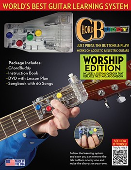 ChordBuddy Guitar Learning System - Worship Edition by Travis Perry for
