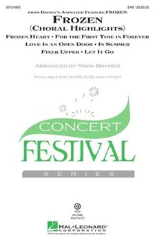 Frozen (Choral Highlights) by Lopez Robert - Brymer Mark - for SAB