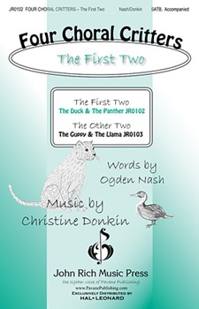 Four Choral Critters - The First Two by Donkin Christine for SATB