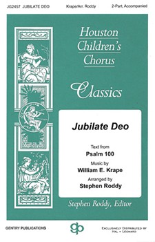 Jubilate Deo by Krape William - Roddy Stephen - for 2-Part