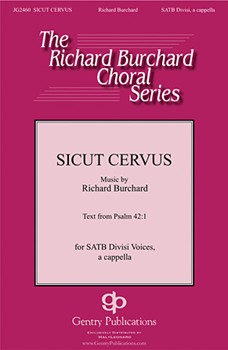 Sicut Cervus by Burchard Richard for SATB