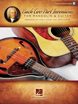 Bach Two-Part Inventions for Mandolin & Guitar by - Carlini John - for