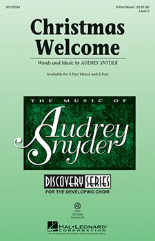Christmas Welcome by Snyder Audrey for 3-Part Mixed