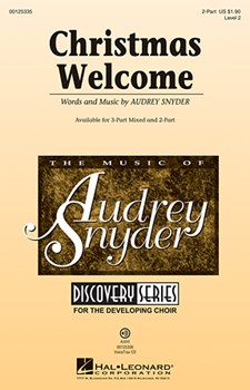 Christmas Welcome by Snyder Audrey for 2-Part