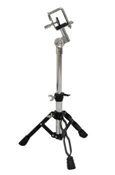 Black-Powder Coated Seated Bongo Stand by for