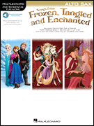 Songs from Frozen Tangled and Enchanted w/online audio [alto sax]