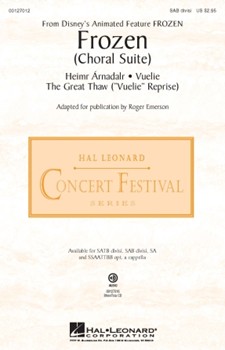 Frozen Choral Suite by Fjellheim Frode - Emerson Roger - for SAB divisi