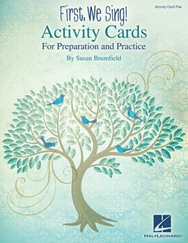 First We Sing Activity Cards by Brumfield Susan for Activity Pak
